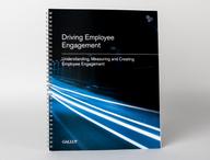 Front cover of Driving Employee Engagement Workbook.