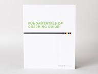 Front cover of Fundamentals of Coaching Guide