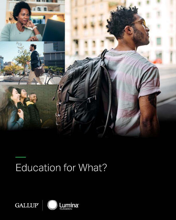 The Education for What 2023 report cover