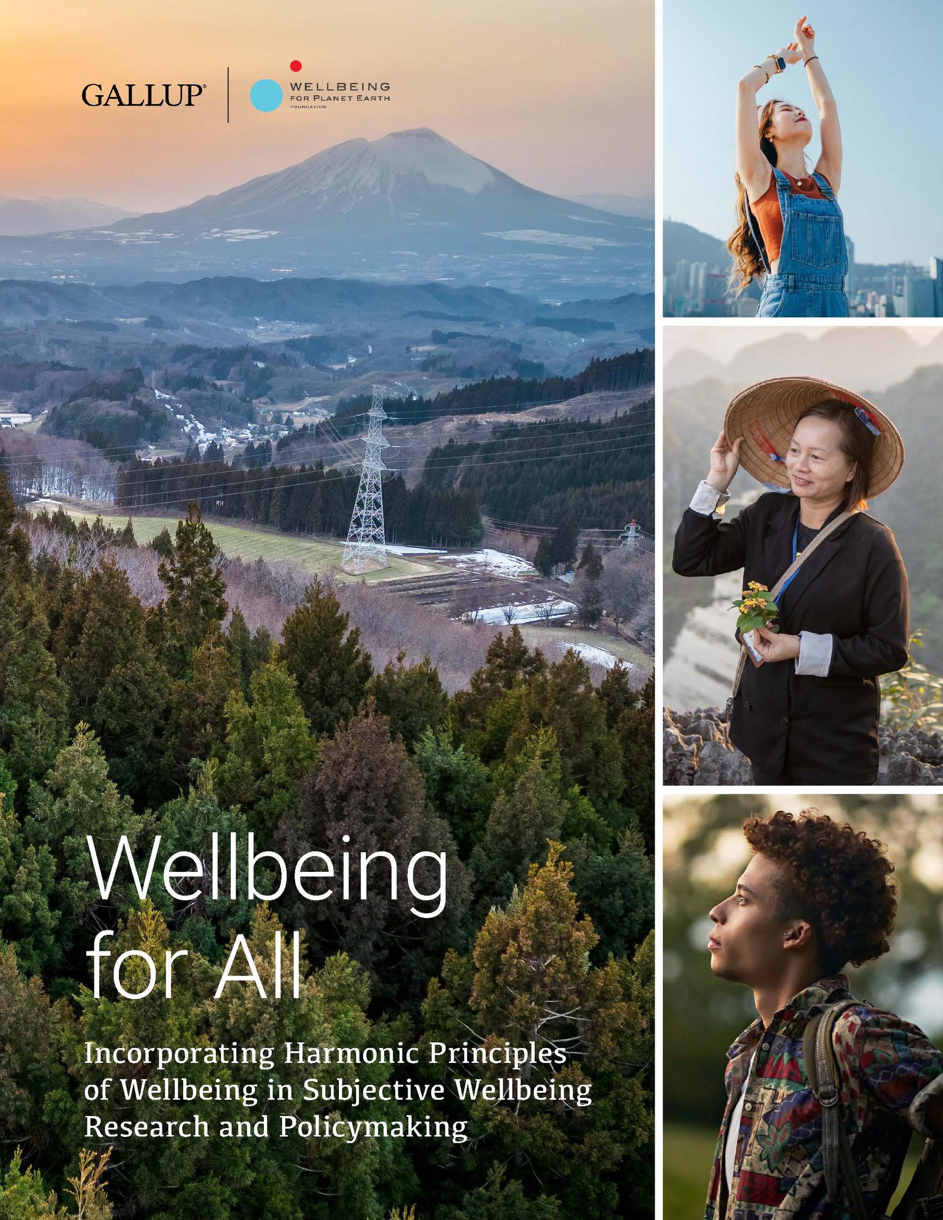 Wellbeing for Planet Earth report cover