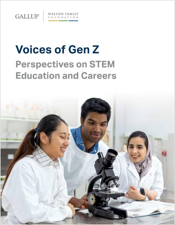 Voices of Gen Z Report Cover Image