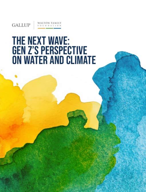 Climate Spotlight: Gen Z on Water Issues report cover