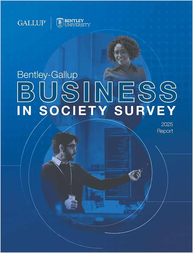 Bentley-Gallup Business in Society 2025 Report cover