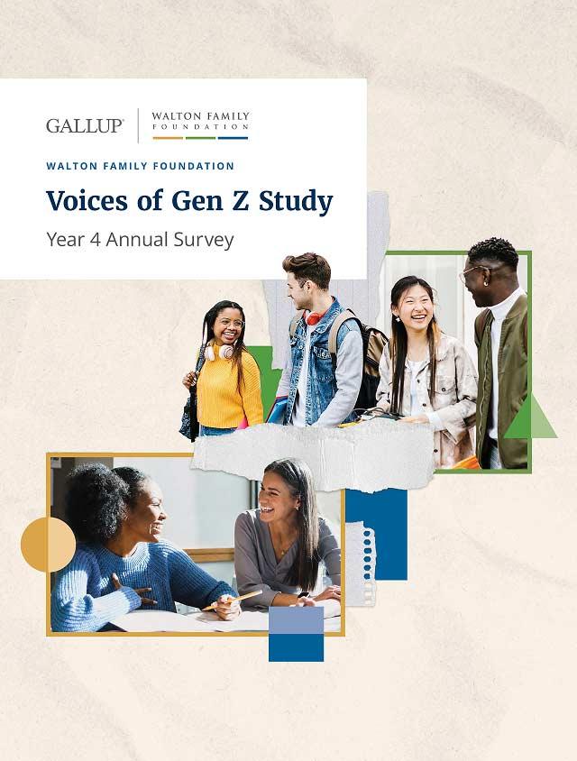 Voices of Gen Z: Year 4 Annual Survey cover