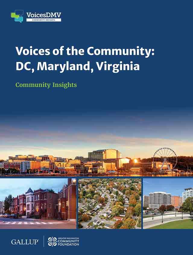 Voices of the Community: DC, Maryland, Virginia report cover