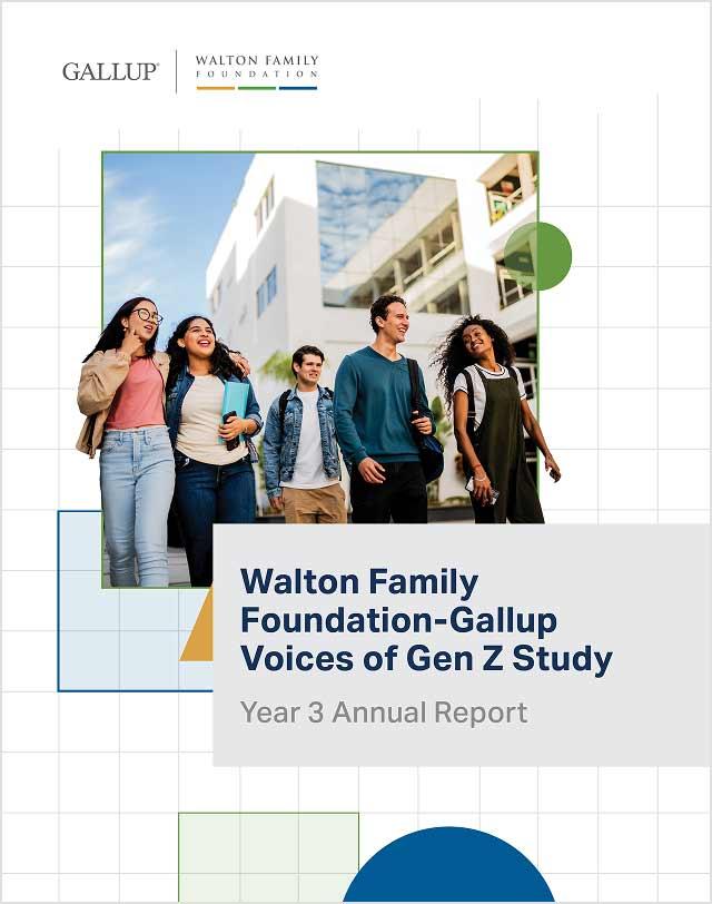 Voices of Gen Z Study 2025 cover