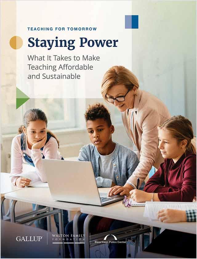 Teaching for Tomorrow: Staying Power report cover