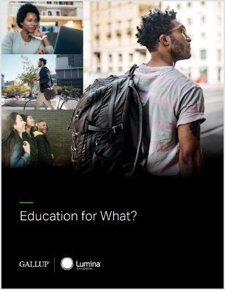 Education for What Report Cover