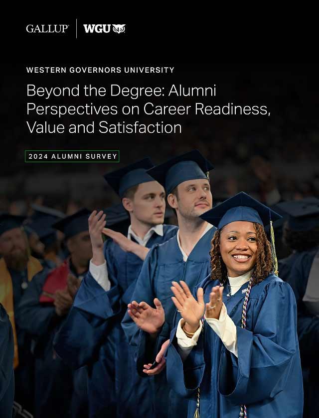 Beyond the Degree: Alumni Perspectives on Career Readiness, Value and Satisfaction report cover