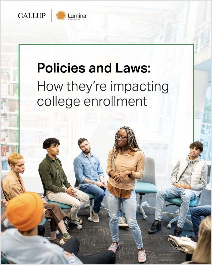 Policies and Laws: How They’re Impacting College Enrollment report cover