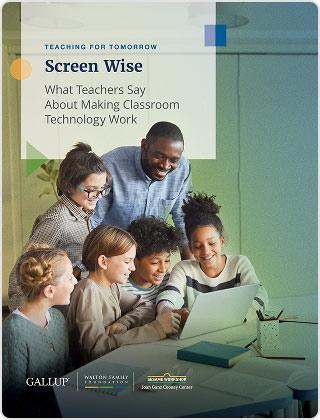 Teaching for Tomorrow: Screen Wise report cover