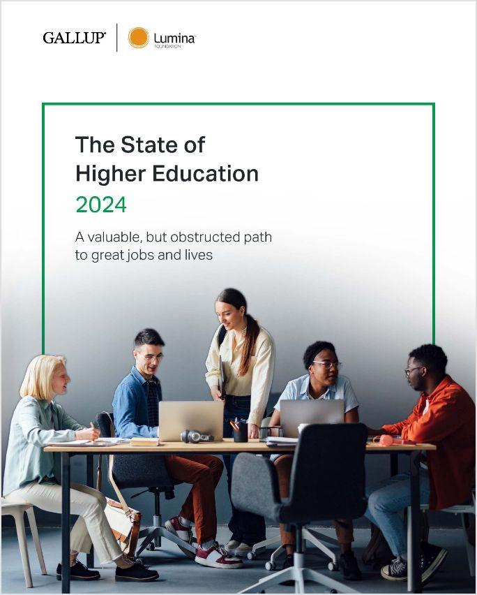 State of Higher Education 2024 Report cover
