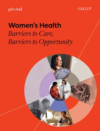 Women’s Health: Barriers to Care, Barriers to Opportunity report cover