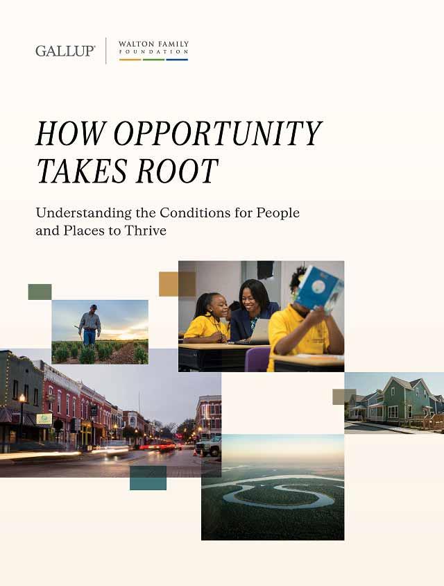 Walton Family Foundation Opportunity in America Study cover