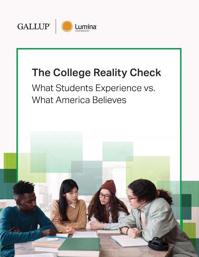 The College Reality Check report cover