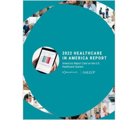West Health-Gallup 2022 Healthcare in America report cover