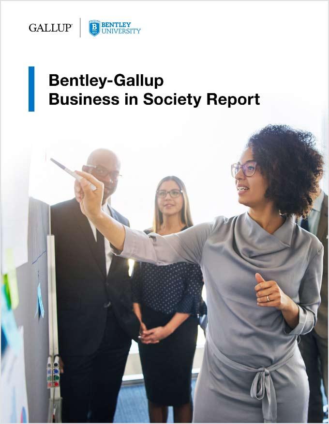 Data-Driven Career Advice: The Bentley-Gallup Business in Society report cover