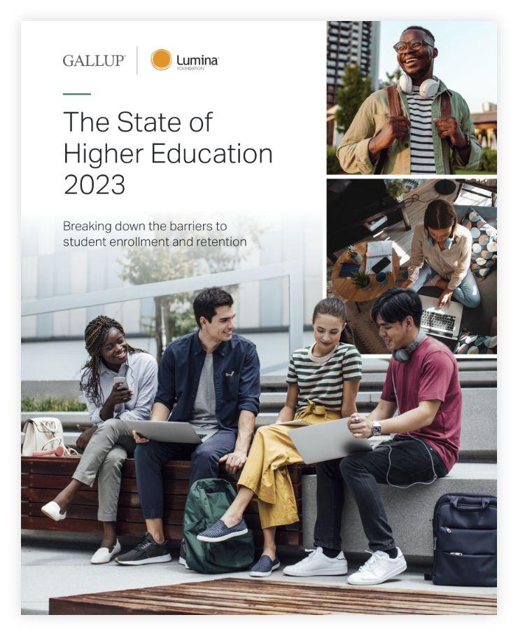The State of Higher Education 2023 Report Cover Report Cover