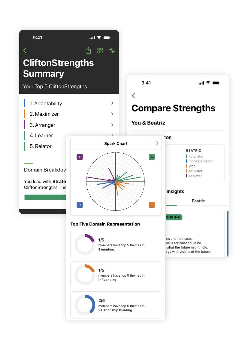CliftonStrengths Mobile App