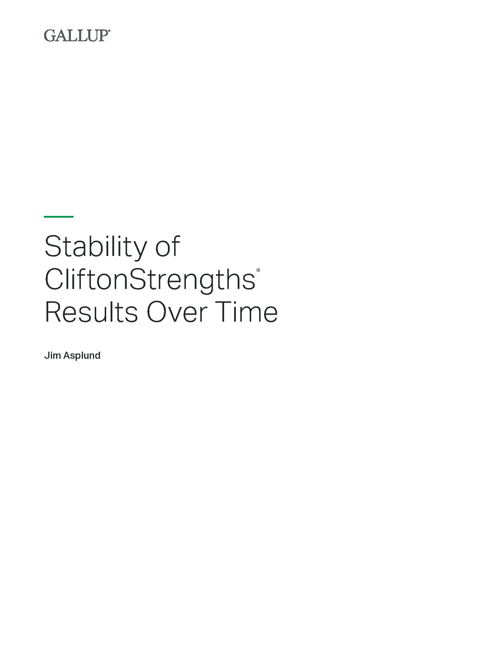 The Relationship Between Strengths-Based Employee Development and Organizational Outcomes