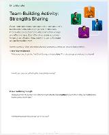 Team Building Activity Sheet