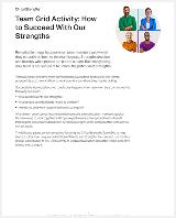 Example Goal Setting Activity Sheet