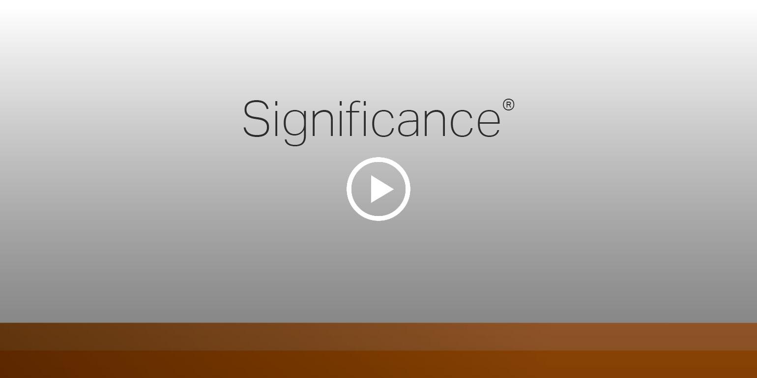 Play video - Significance - Learn more about your innate talents from Gallup's Clifton StrengthsFinder!