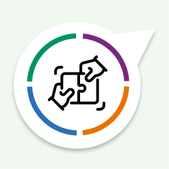 Branded graphic interaction image