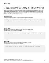 Seven Expectations for Leaders: Reflect and Act cover