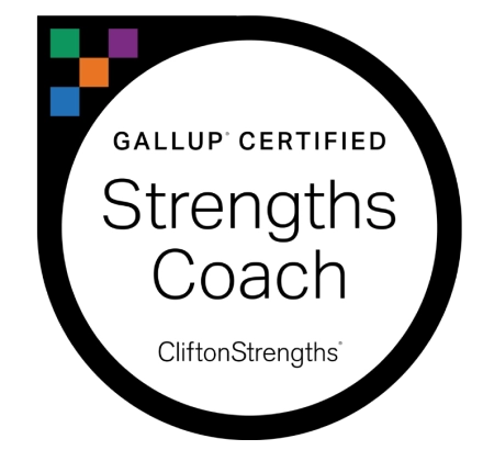 Gallup Certified Strengths Coach Credly badge