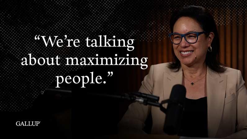 Diane Hoskins: 'We're talking about maximizing people.'