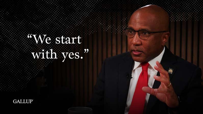 Harry Williams: 'We start with yes.'