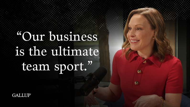 Chrissy Taylor: 'Our business is the ultimate team sport. 