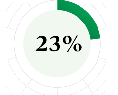 23%