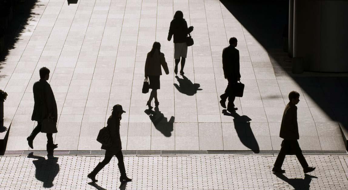 Workers Walking