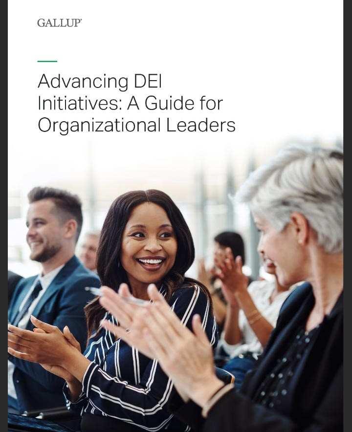 Advancing DEI Initiatives: A Guide for Organizational Leaders cover report