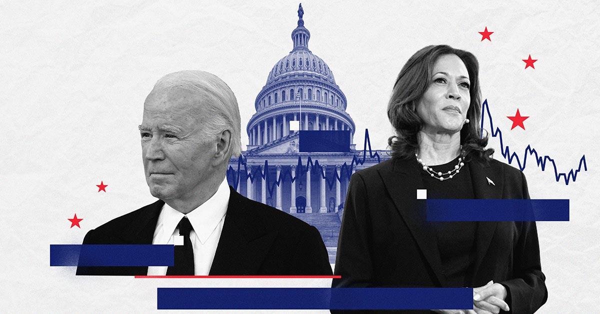 At 45%, Harris’ approval rating is higher than Biden’s