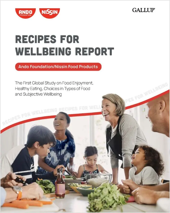 Recipes for Wellbeing report cover