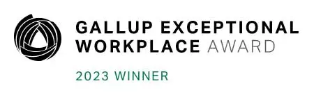 Gallup Exceptional Workplace Award Logo