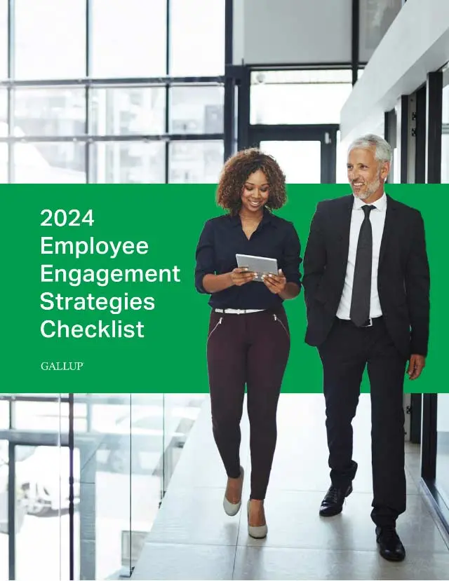 Employee Engagement Strategies Checklist cover