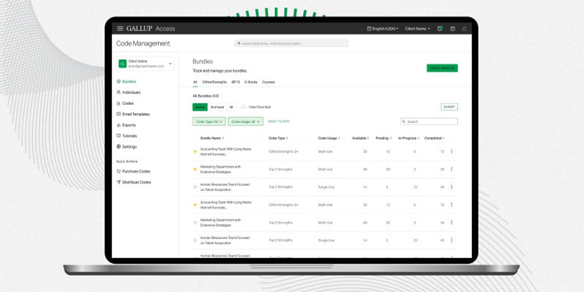 CliftonStrengths | Gallup Topic