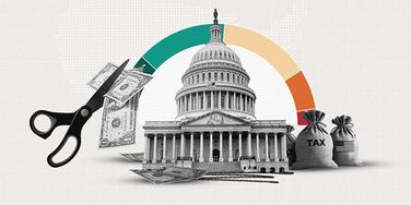 /<h3>Americans Favor Spending Cuts Over More Taxes to Cut Deficit</h3>