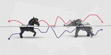 Neither Party Dominates in Favorability or Trust