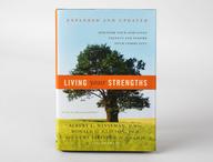 Click this thumbnail to show image: Front cover of Living Your Strengths.