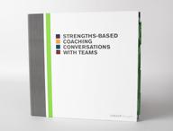 Binder labeled Strengths-Based Coaching Conversations With Teams.