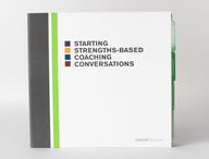 Binder labeled Starting Strengths-Based Coaching Conversations.