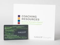 Click this thumbnail to show image: Front cover of Coaching Resources -- Starting Strengths-Based Coaching Conversations USB packet.
