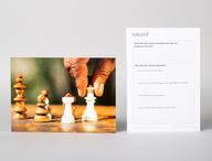 Click this thumbnail to show image: Front and back of a CliftonStrengths Insight Photo Card.