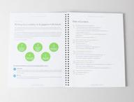 Seite 2 und 3 des Handbuch „Verantwortungsbewusstsein für die emotionale Mitarbeiterbindung aufbauen“, auf denen die Einführungsseite und das Inhaltsverzeichnis zu sehen sind