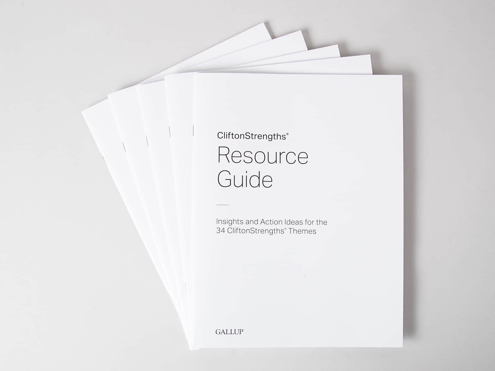 CliftonStrengths Resource Guide (Set Of 5) | En-sg - Gallup